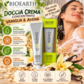 BIOEARTH | Vaniglia & Avena | Doccia crema concentrato 100 ml