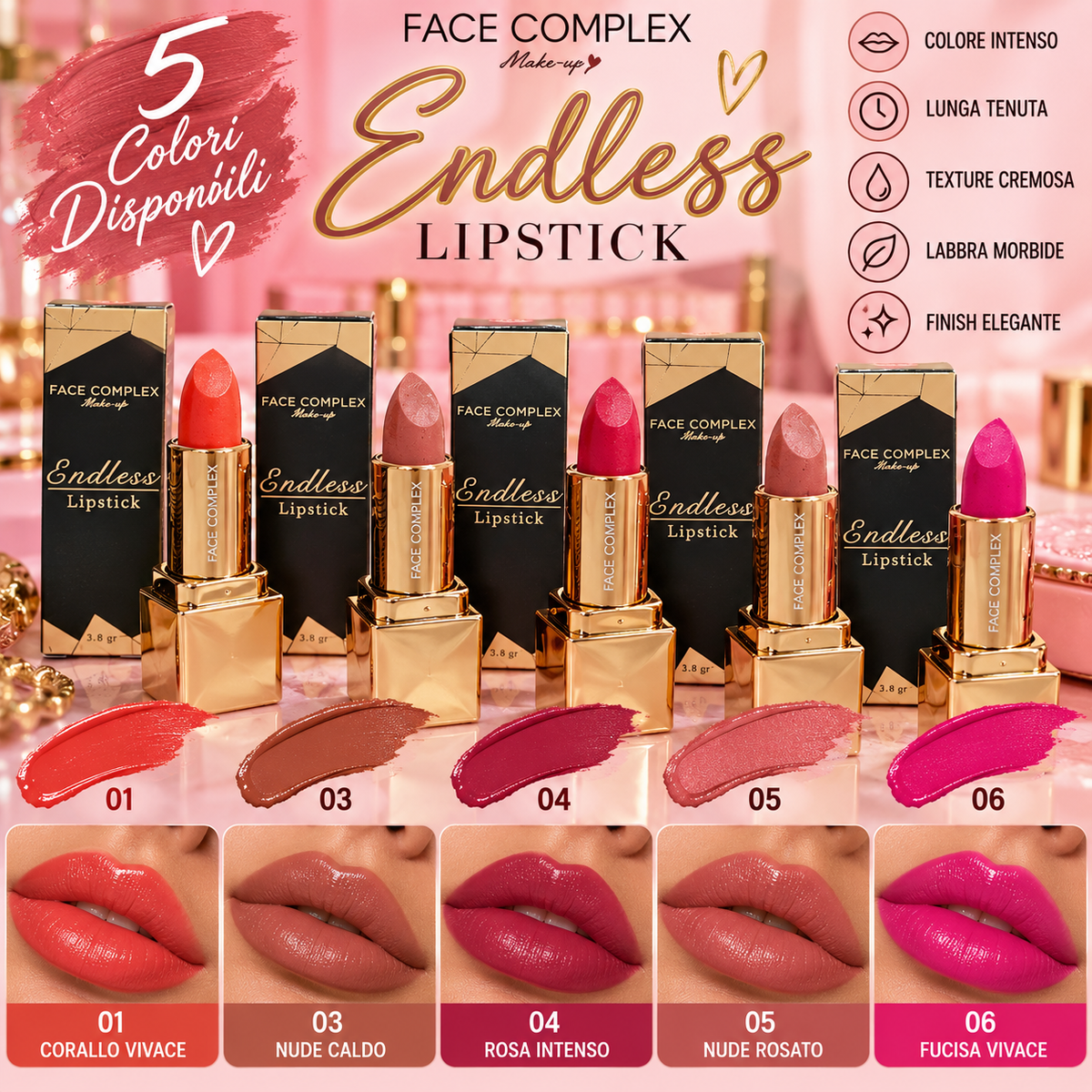 FACE COMPLEX | ENDLESS LIPSTICK