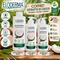 Eloderma Cocco Coffret Corpo – Detergente400ml + Latte Corpo 300ml+ Sapone 300ml