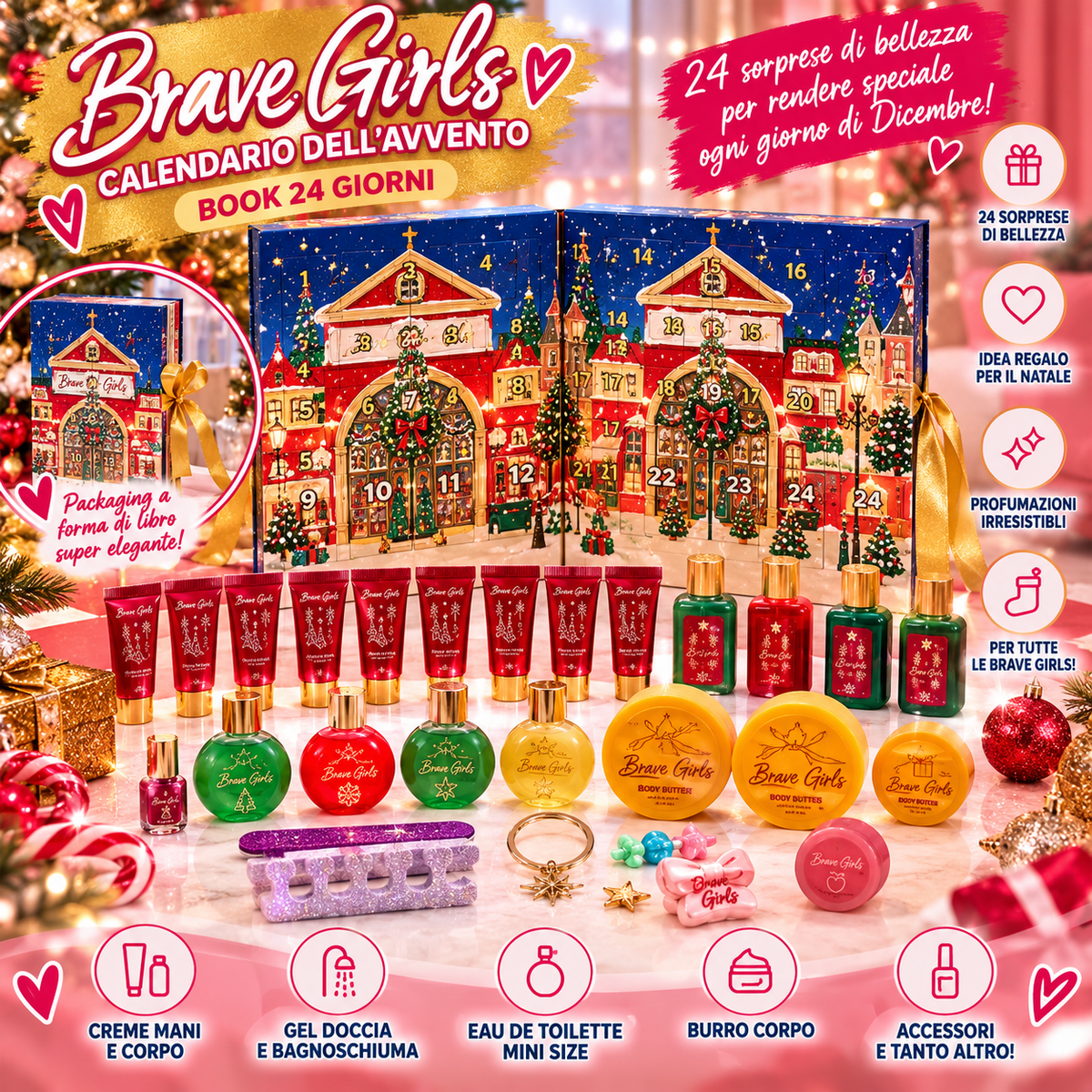 BRAVE GIRLS | Calendario avvento book 24 giorni