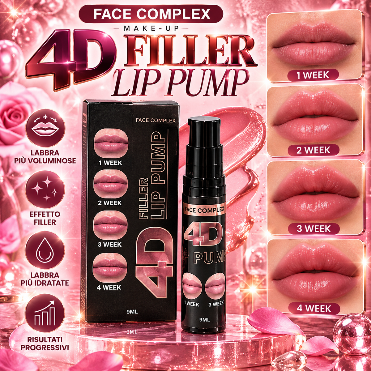 FACE COMPLEX | 4D FILLER LIP PUMP