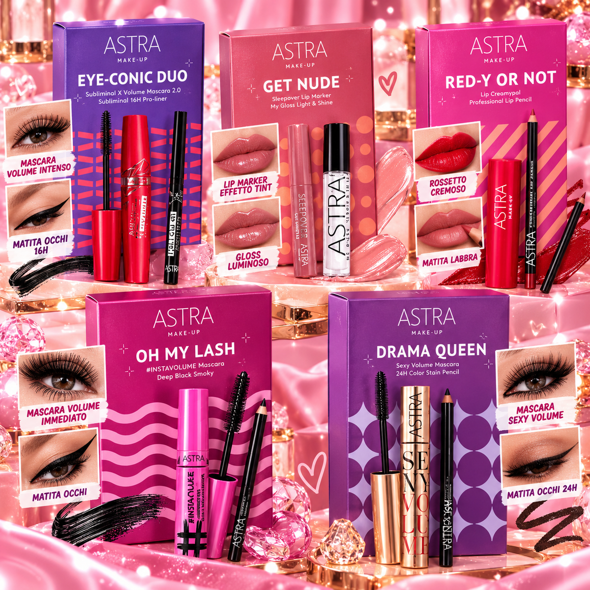 CONFEZIONI MAKEUP ASTRA