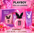 Playboy You 2.0 Loading Woman Coffret – Eau de Toilette 40 ml + Shower Gel 250 ml