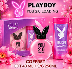 Playboy You 2.0 Loading Woman Coffret – Eau de Toilette 40 ml + Shower Gel 250 ml