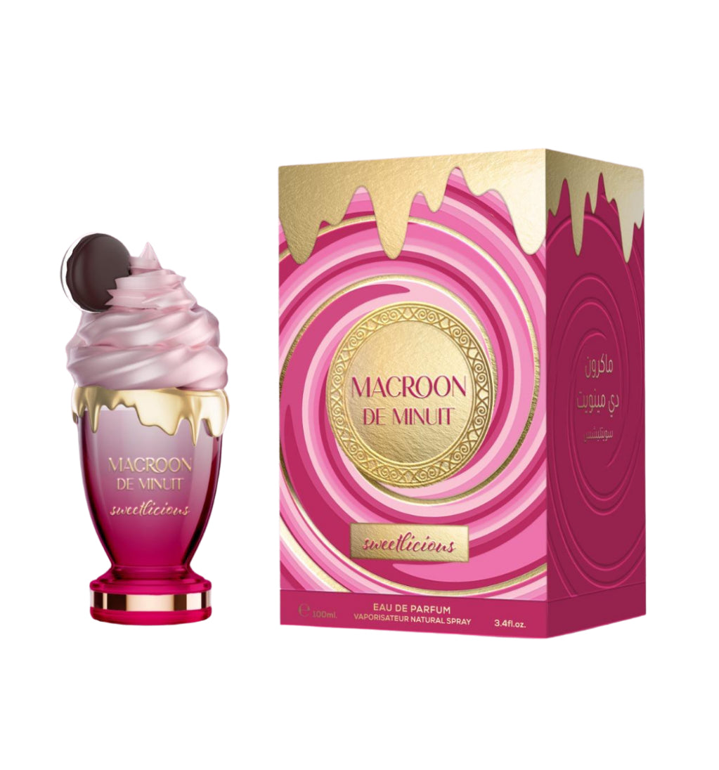 AFAQ MACROON DE MINUIT SWEETLICIOUS EDP 100ML EQUIVALENZA: ARMAF DELIGHTS YUM YUM