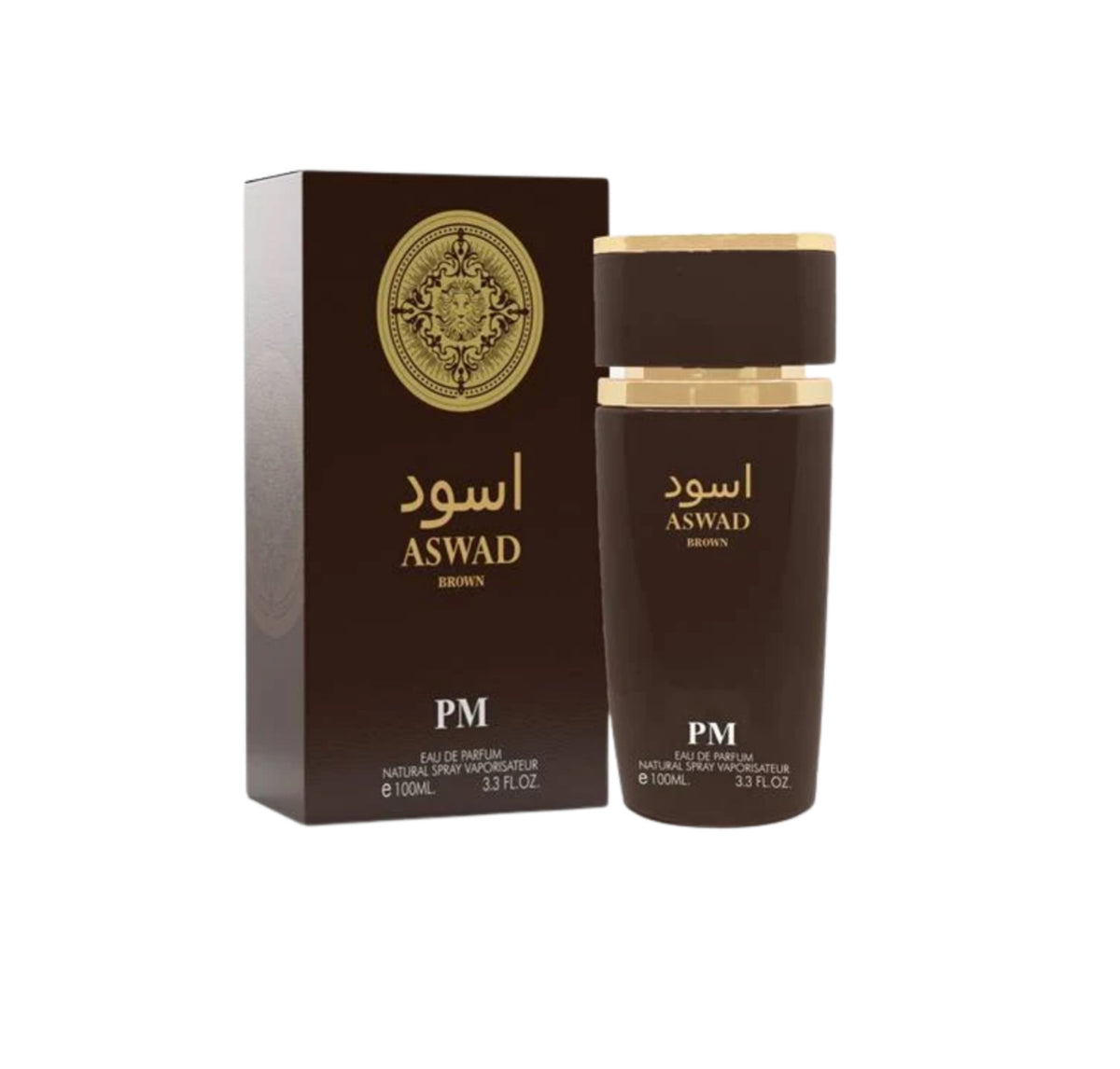 PM ASWAD BROWN EDP 100ML EQUIVALENZA: Lattafa Asad Bourbon
