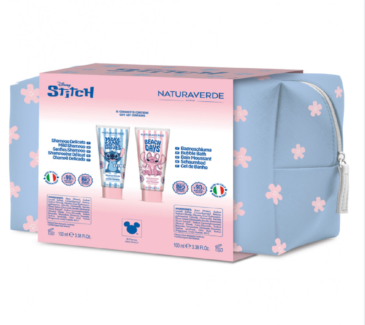STITCH BEAUTYCASE GIFTSET SH&BAL TB100ml+BEAUTYCASE 141930 41456