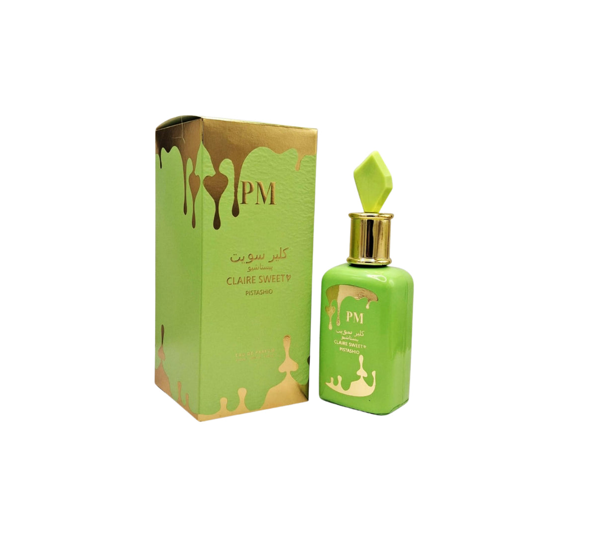 PM CLAIRE SWEET PISTASHIO EDP 100ML EQUIVALENZA:Eclaire Pistache di Lattafa Perfumes unisex