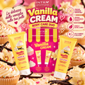 🍦 Vanilla Cream
INTRA Gourmand Vanilla Cream – Cofanetto Bagnoschiuma e Crema Corpo 2x200 ml