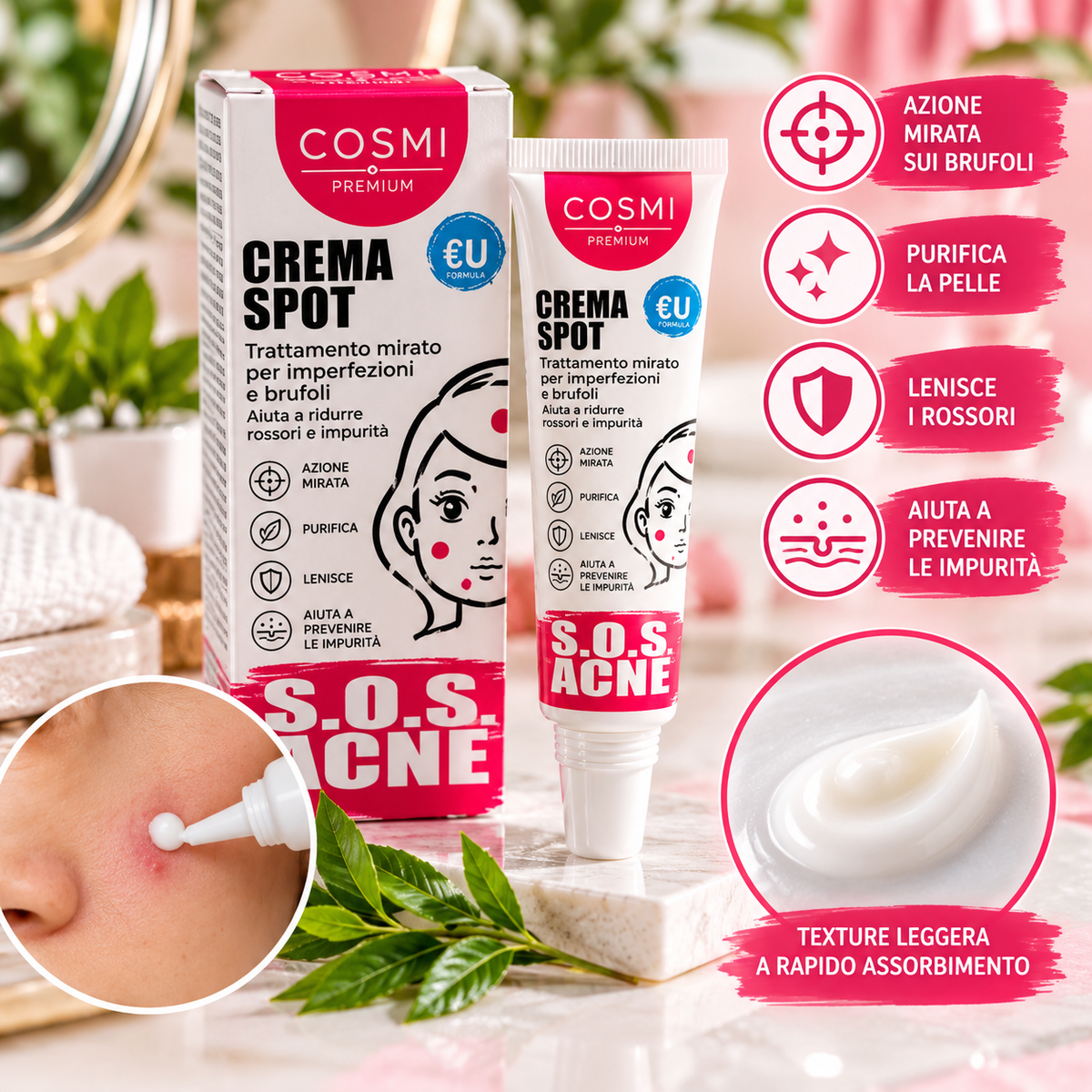 COSMI CREMA SPOT SOS  ACNE 15 ml