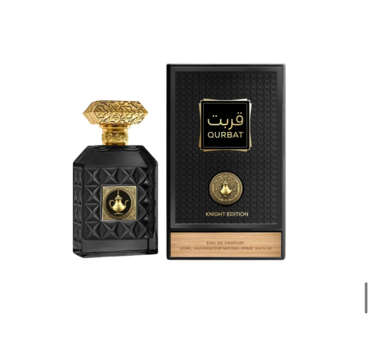 AFAQ QURBAT KNIGHT EDITION EDP 100ML EQUIVALENZA: KHAMRAH QAHWA LATTAFA