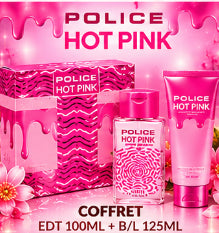 Police Hot Pink Coffret Donna – Eau de Toilette 100 ml + Body Lotion 125 ml