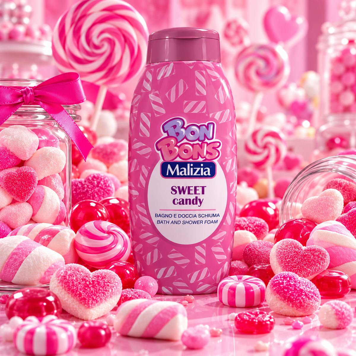 MALIZIA BON BONS | BAGNOSCHIUMA 500 ML | Sweet candy 🍬