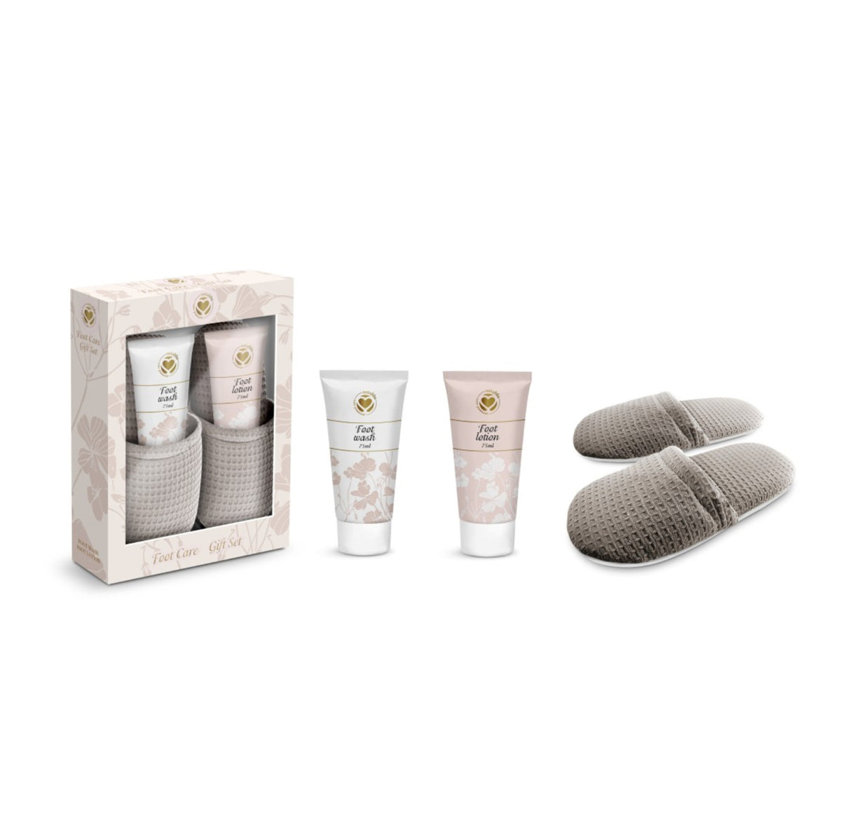 SETABLU FOOT CARE GIFT SET CREMA PIEDI 75ML+ CREMA 75ML+ PANTOFOLE