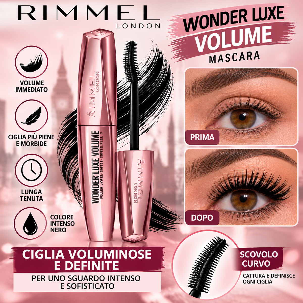 Rimmel Wonder’Volume Mascara – Ciglia Voluminose e Definite