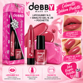 Debby Coffret lipstick lipchubby n.3 + smalto gel n.29  + Pochette