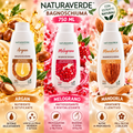 Natura Verde Bagnoschiuma – 750 ml – Argan, Melograno e Mandorla