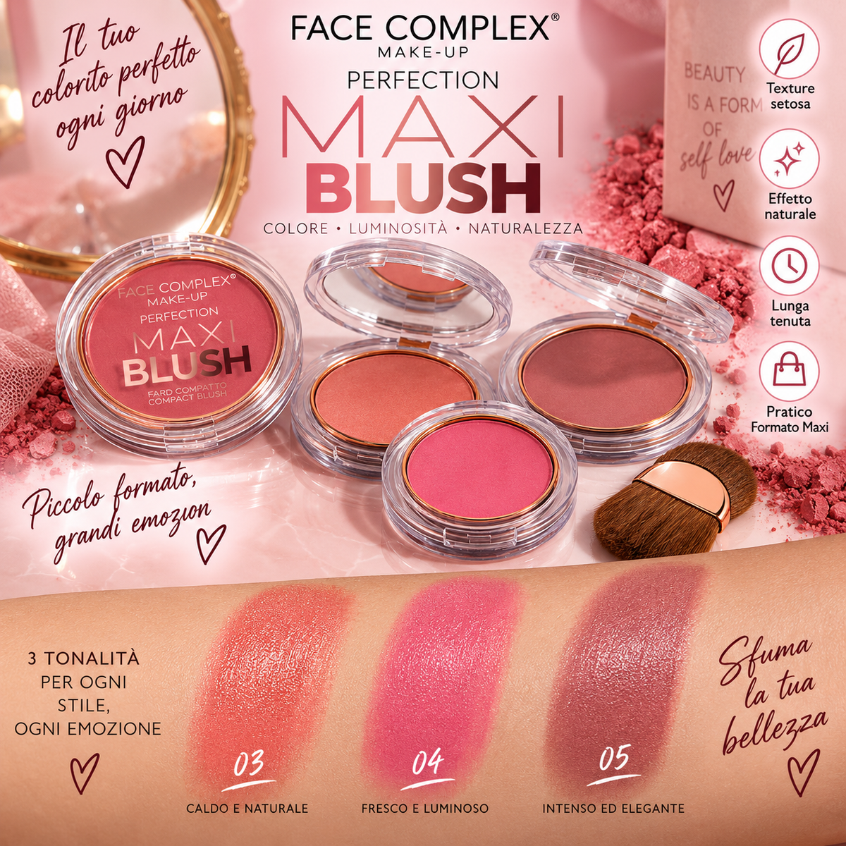 FACE COMPLEX | MAXI BLUSH + PENNELLO