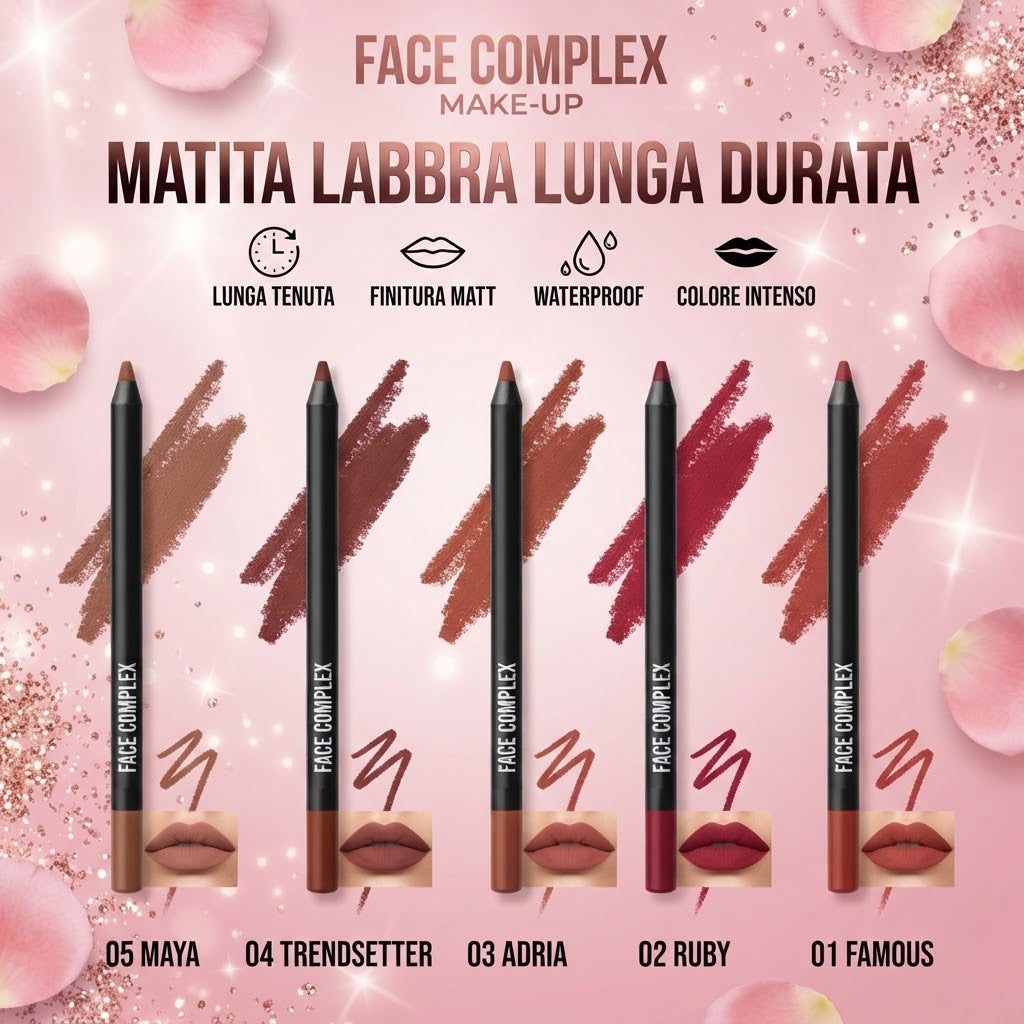 FACE COMPLEX | Matita Labbra Lunga Durata