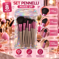 Set Pennelli Make-up – Kit 8 Pennelli Trucco