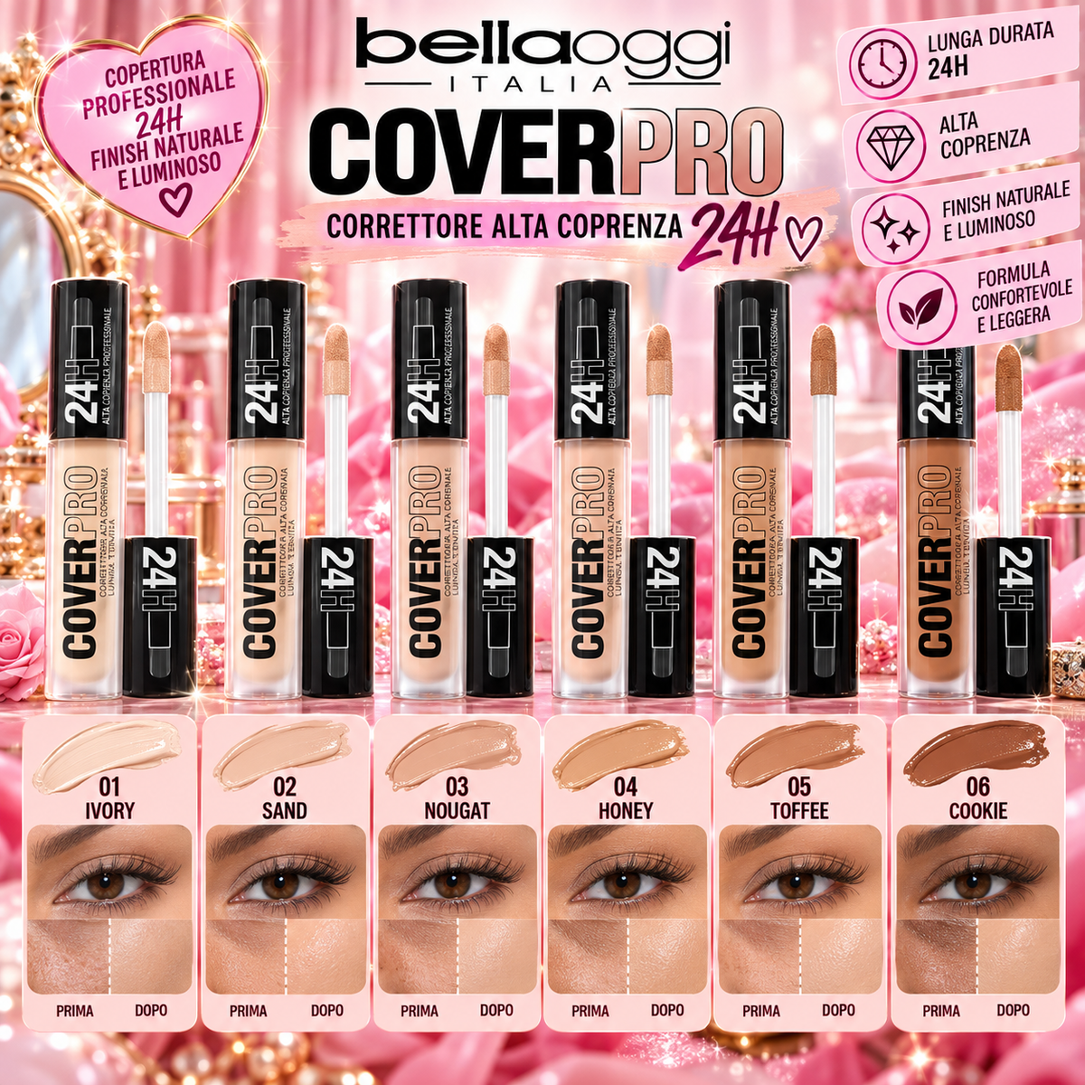 BELLAOGGI COVER PRO | CORRETTORE
