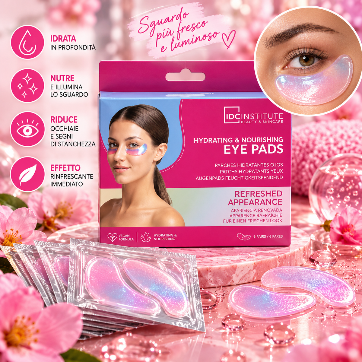 IDC INSTITUTE | maschera occhi idratante e nutriente