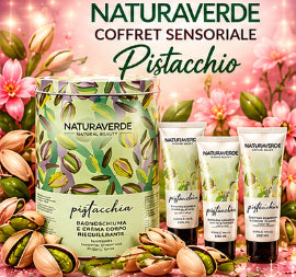 Naturaverde Coffret Sensoriale Pistacchio – Bagnoschiuma 200 ml + Crema Corpo 100 ml