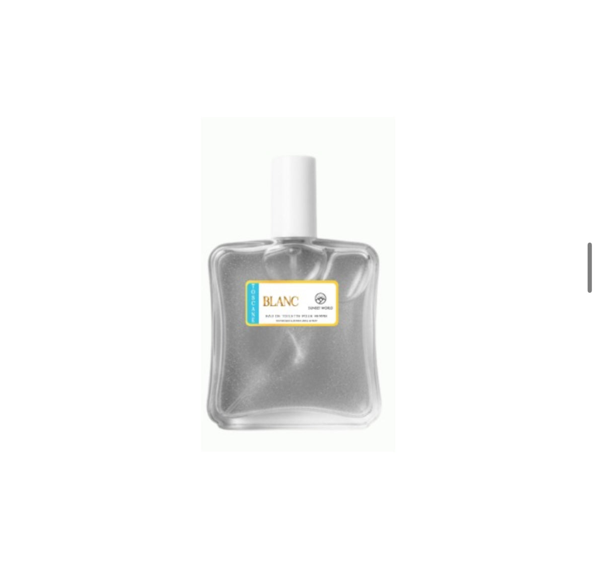 SUNSET WORLD TOSCANE BLANC EDT 100ML GLITTER SILVER