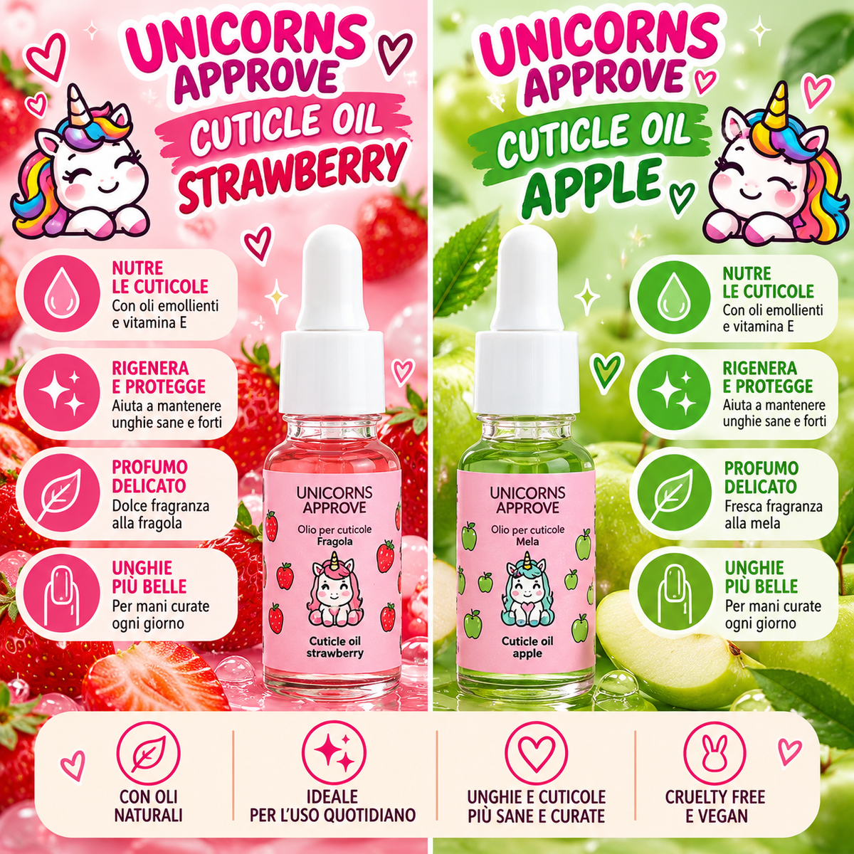 UNICORN APPROVE | Olio per cuticole 10ml