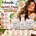BEAUTY  FAMILY | Trattamento capelli 3 pz MAQUI & COCCO | Burro impacco75ml+Shampoo60ml+Cremasouffle conditioner 75 ml