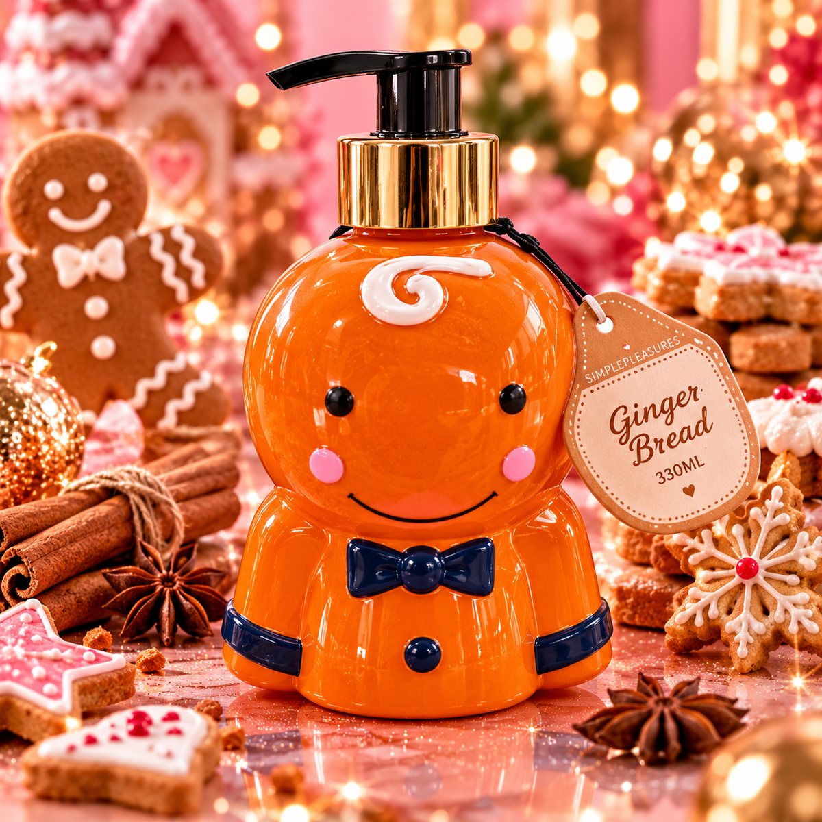 Setablu Ginger Bread – Sapone Mani Omino Pan di Zenzero 330ml
