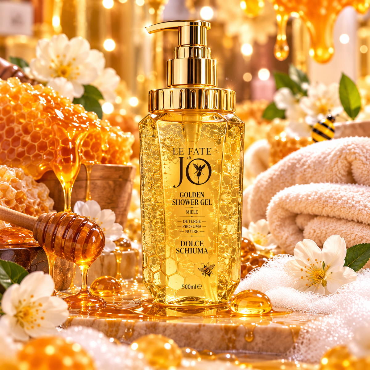 LE FATE DI JO | shower gel 500 ml Miele 🍯