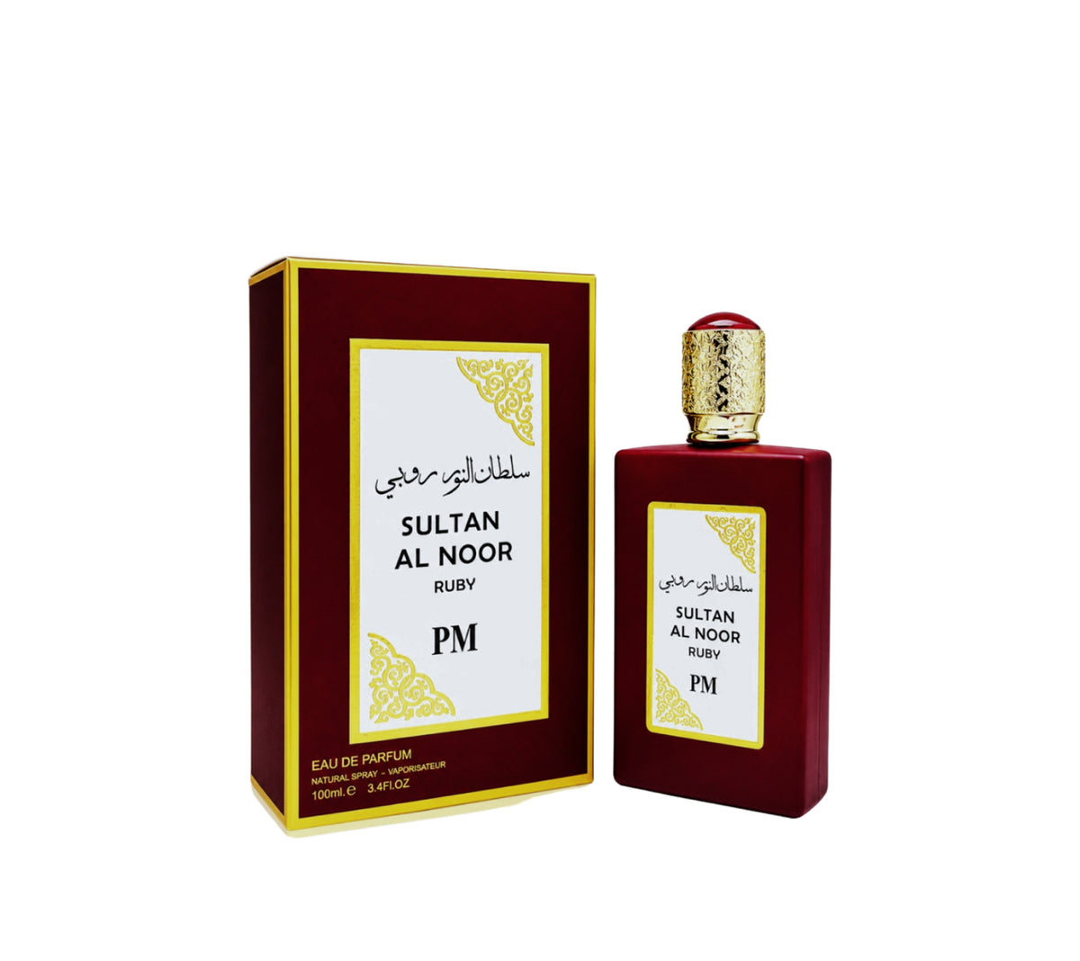 PM SULTAN AL NOOR RUBY EDP 100M EQUIVALENZA: LATTAFA BADEE AL OUD AMETHYEST