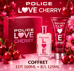 Police Love Cherry for Woman Coffret – Eau de Toilette 100 ml + Body Lotion 125 ml