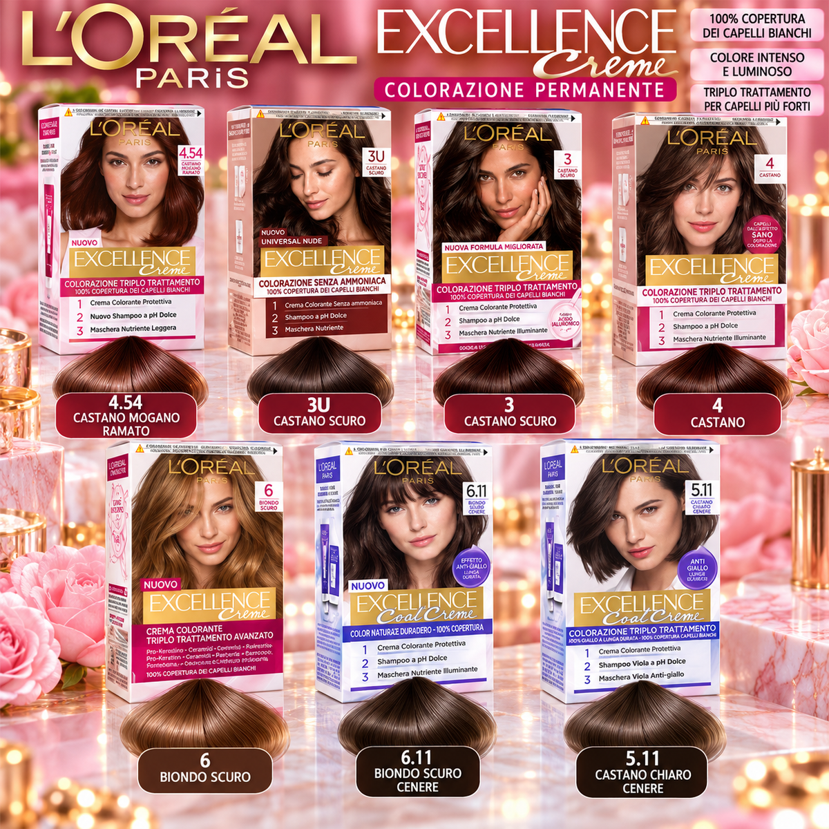 L’OREAL EXCELLENCE CRÈME COLORAZIONE PERMANENTE