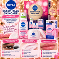 Nivea Essentials Skincare Coffret Regalo – Struccante Occhi + Crema Giorno + Labello