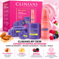 Clinians My Skin Cofanetto Doppia Detersione – Burro Detergente + Mousse Detergente + Polsino + Fascia
