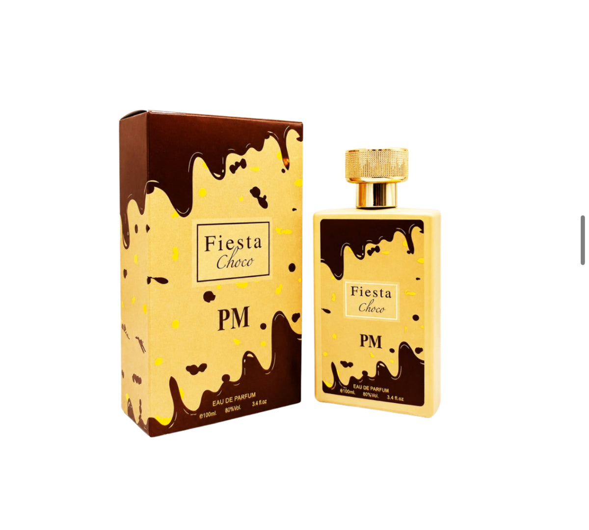 PM FIESTA CHOCO EDP 100ML EQUIVALENZA: Anfar Dubai Chocolate Biscotti Truffle