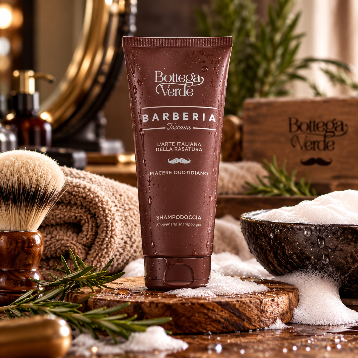 Bottega Verde Barberia – Shampoo Doccia Uomo 50 ml