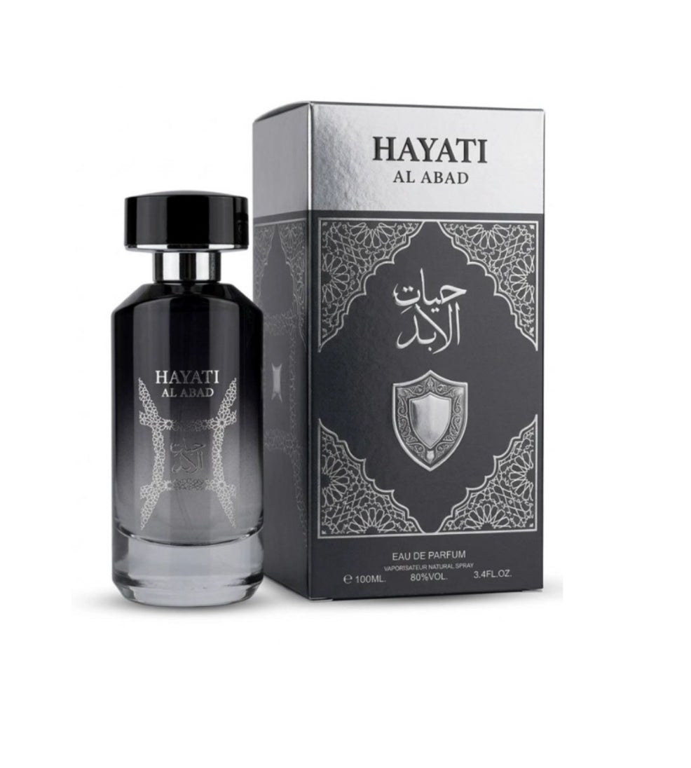 afaq hayati al abad edp 100ml equivalenza: LATTAFA HAYAATI BLACK