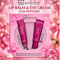 IDC Institute Lip Balm & Eye Cream con Peptidi – Cofanetto Labbra e Contorno Occhi