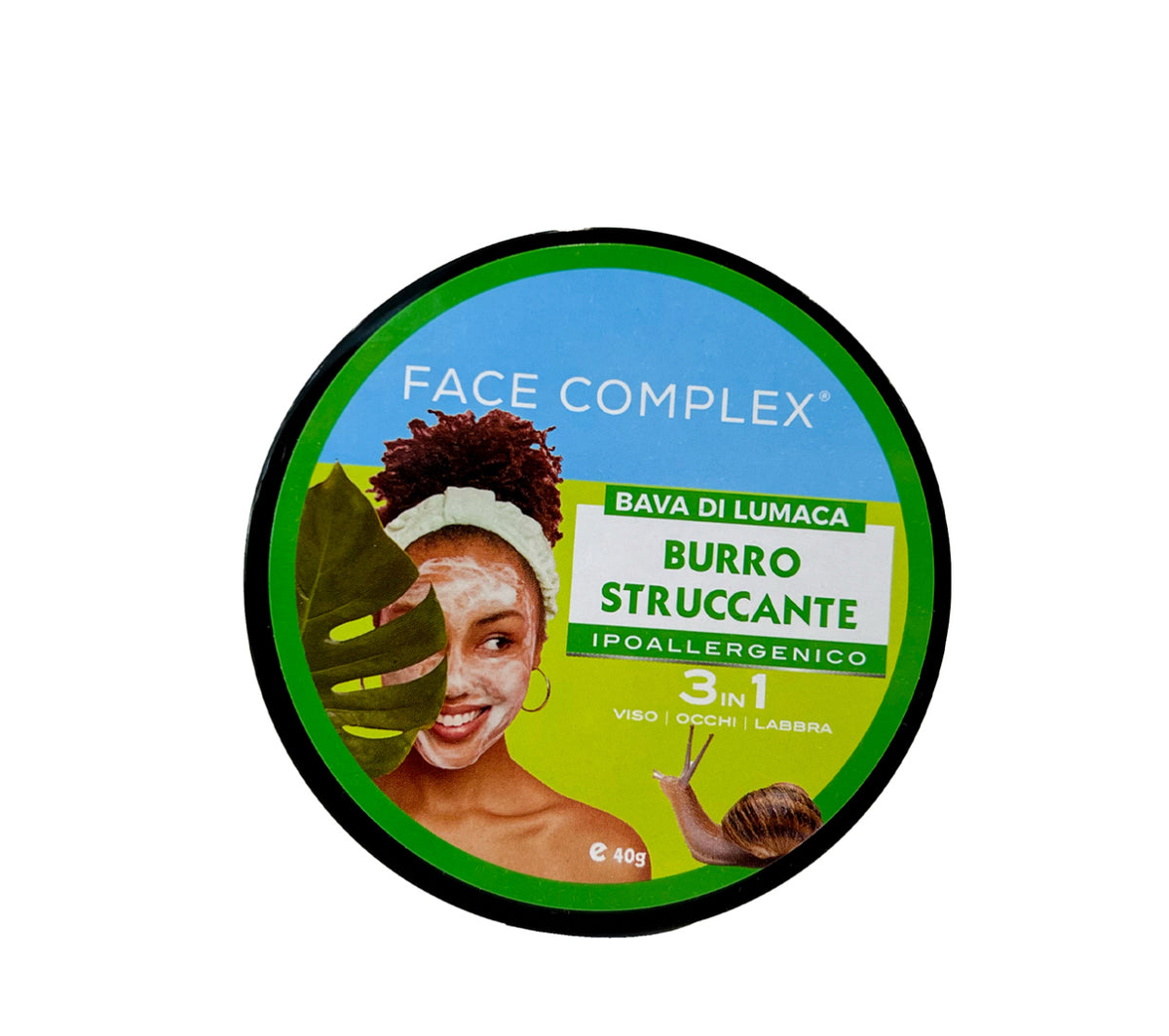 FACE COMPLEX ESPOSITORE BURRO STRUCCANTE BAVA DI LUMACA  40gr
