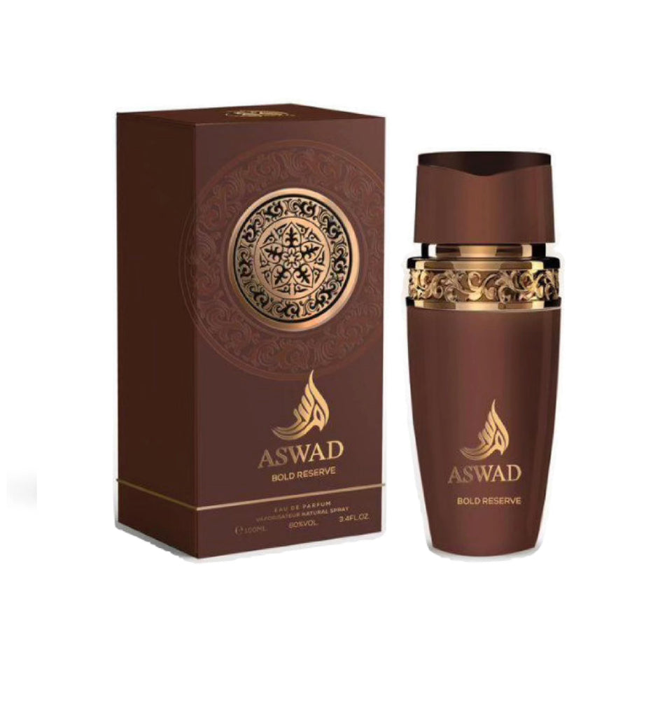 AFAQ ASWAD BOLD RESERVE EDP 100 ML ISPIRATO: LATTAFA ASAD BOURBON