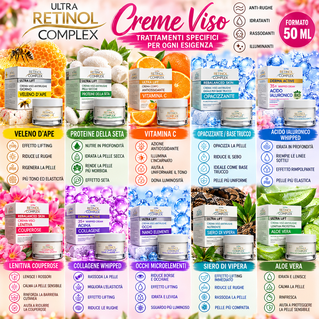 CREME VISO RETINOL COMPLEX | VARIE 50 ml