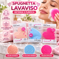 Spugnetta Lavaviso – Spugna Detergente ed Esfoliante colore casuale