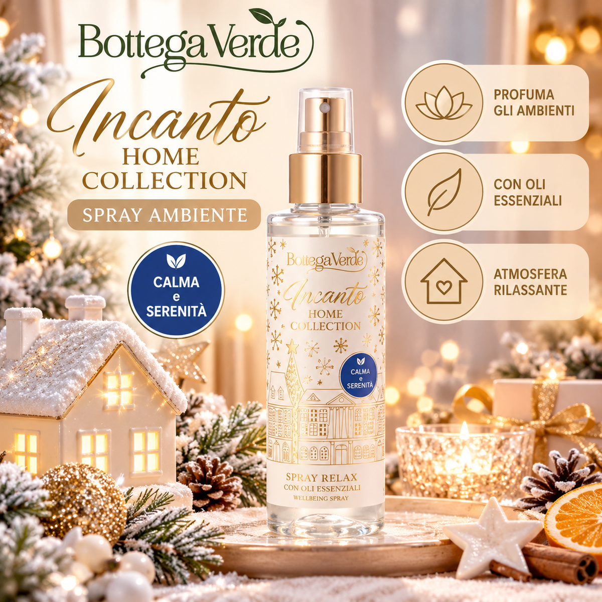 Bottega Verde Incanto di Collezione – spray ambienti 150ml