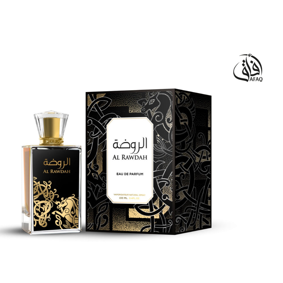 AFAQ AL RAWDAH EDP 100ML EQUIVALENZA: IRISH LEATHER MEMO PARIS