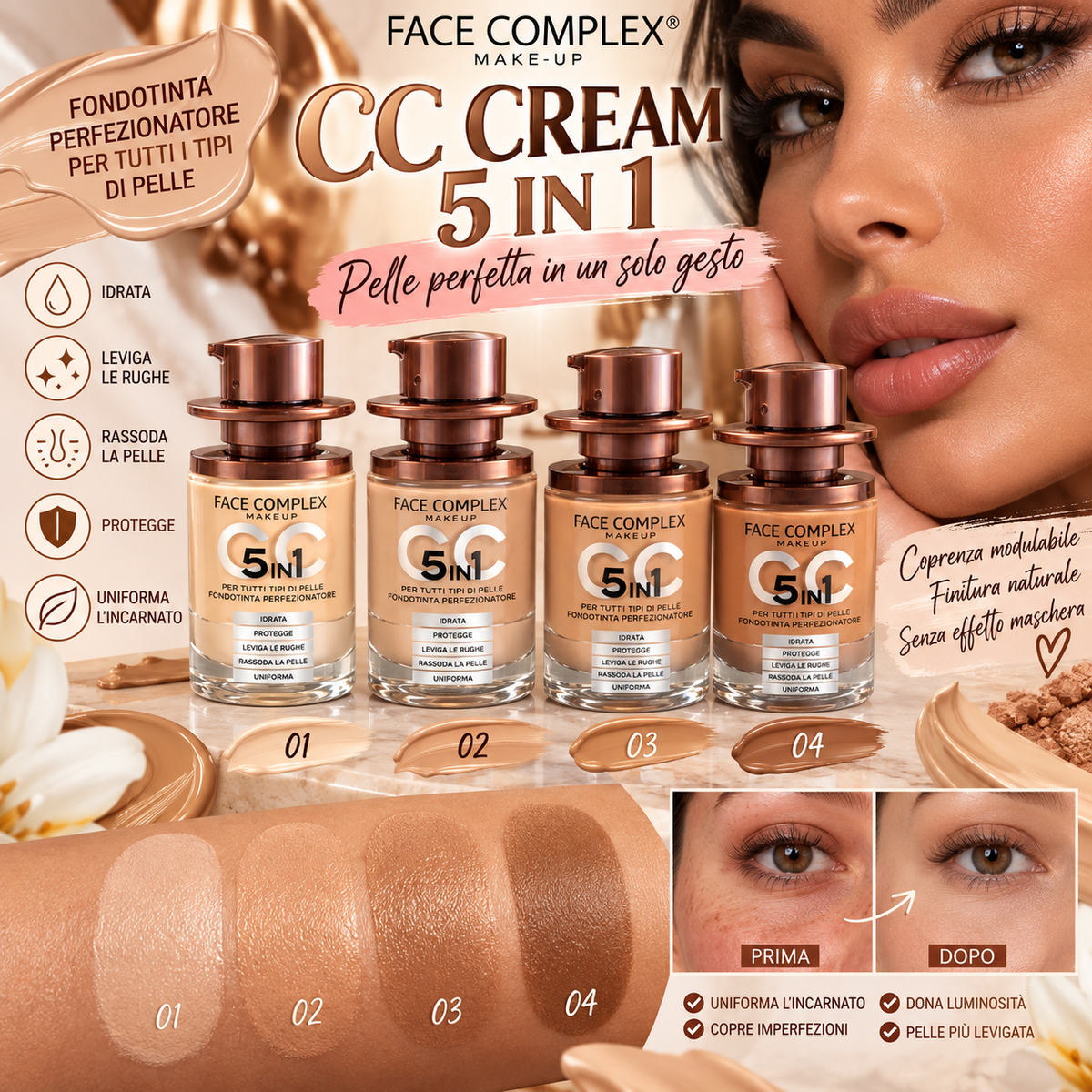 FACE COMPLEX | CC CREAM 5 in 1