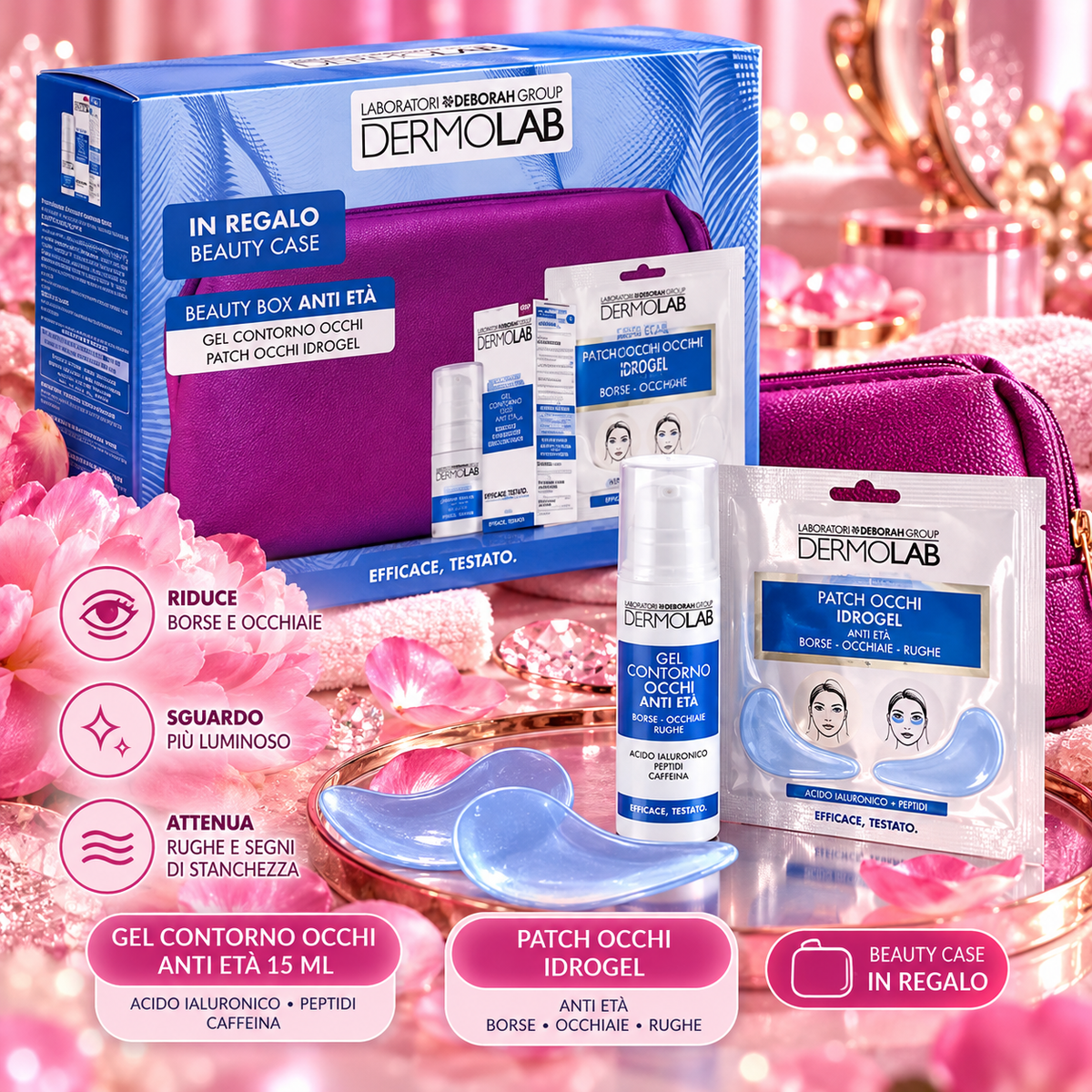 Dermolab Kit Skincare Viso – Trattamento Idratante