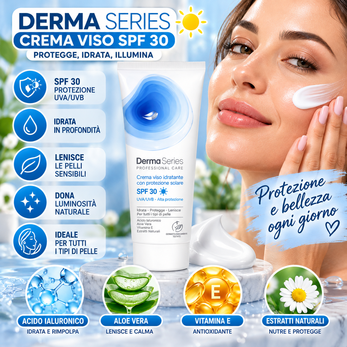 DERMA SERIES CREMA VISO SFP30 / 50ml